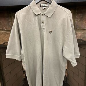 Camp David Gray Polo Shirt with Relaxed Fit and Soft Texture